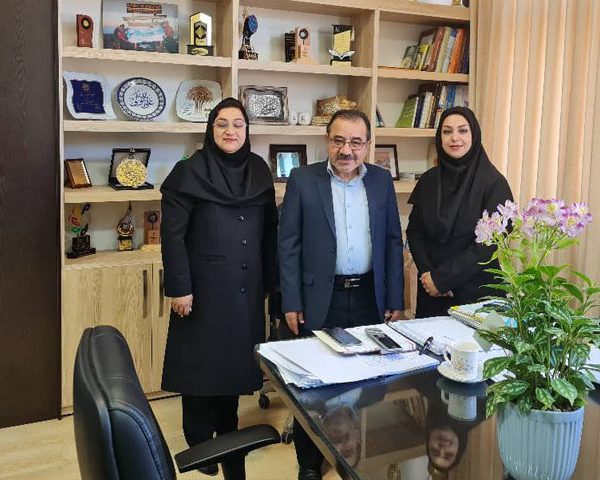 جلسه مشترک گروه کنترل کیفی مواد غذایی با رئیس دانشکده علوم دانشگاه فردوسی مشهد