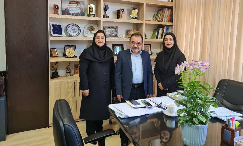 جلسه مشترک گروه کنترل کیفی مواد غذایی با رئیس دانشکده علوم دانشگاه فردوسی مشهد