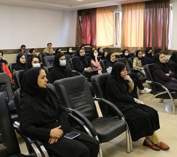 جلسه معارفه دانشجویان نو ورود رشته علوم تغذیه