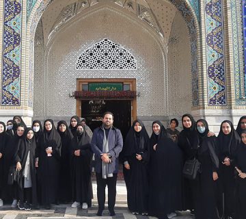 زیارت حرم مطهر به مناسبت نیمه شعبان