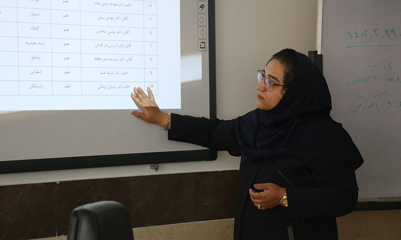 کارگاه آشنایی با کارگروه ها و شاخص های کارگروه های تخصصی
