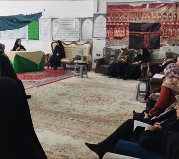 برنامه‌ی آموزش اصول صحیح انتخاب و خریداری، نگهداری و آماده‌سازی مواد غذایی در مسجد امام حسین (ع)