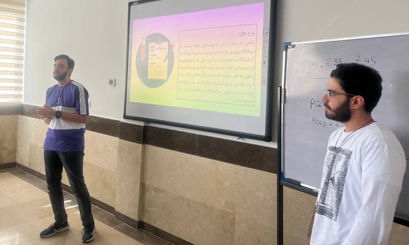 برگزاری دومین جلسه کیس بالینی در واحد کارآموزی درعرصه ۹۹۱