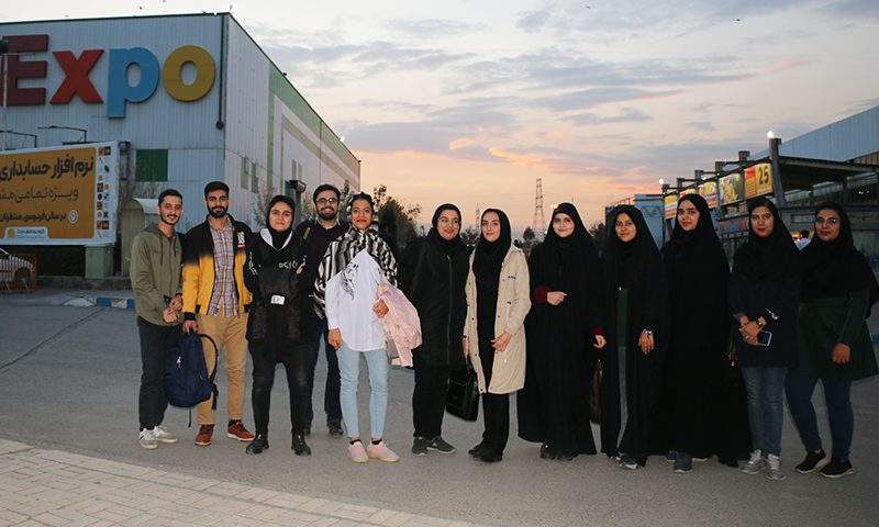 بازدید دانشجویان از نمایشگاه بین المللی