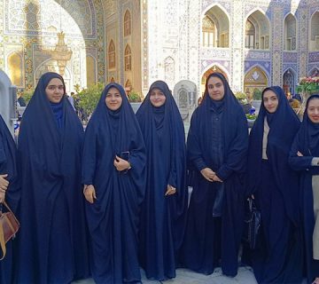 زیارت دانشجویی حرم مطهر امام رضا(ع)