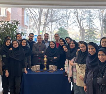 برگزاری مسابقه فوتبال دستی بین اساتید با دانشجویان