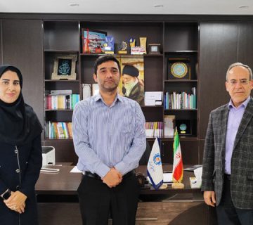 جلسه مدیر پژوهش با رئیس بنیاد ملی نخبگان