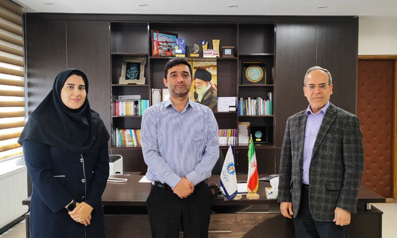 جلسه مدیر پژوهش با رئیس بنیاد ملی نخبگان