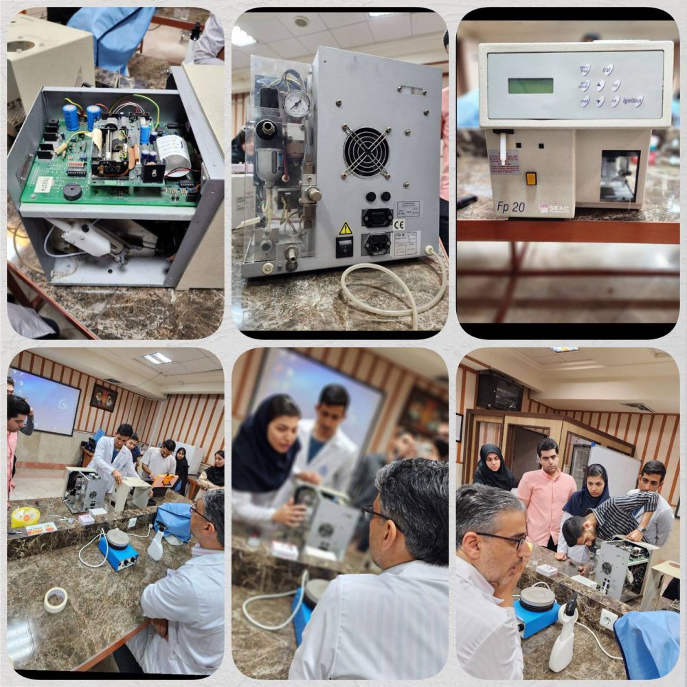 برگزاری کلاس اصول فنی و نگهداری تجهیزات پزشکی با روش عملی