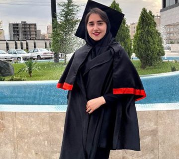 مهلا چمبری فارغ التحصیل رشته علوم تغذیه