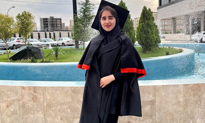 مهلا چمبری فارغ التحصیل رشته علوم تغذیه