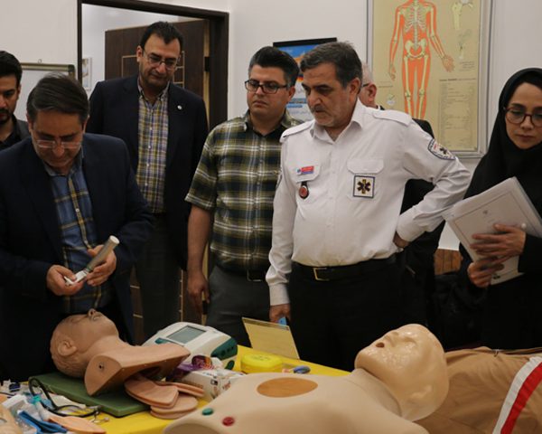 بازدید هیأت بورد فوریت‌های پزشکی