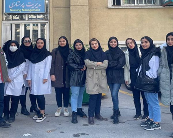 Visit of the students of health service management from Ghaem Mashhad Hospital