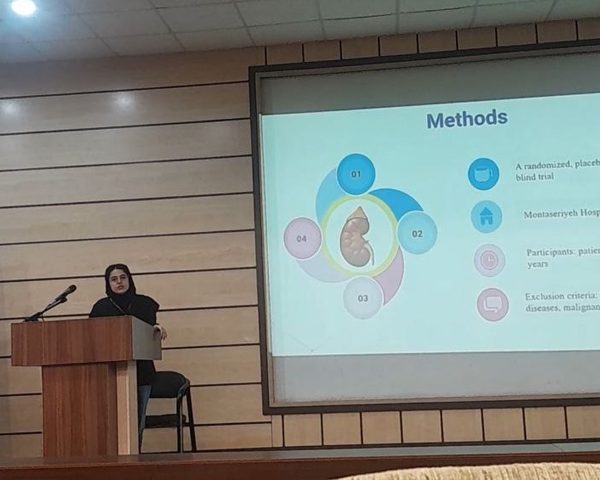 سخنرانی و پذیرش چهار مقاله از دانشجویان وارستگان در کنگره بین المللی تغذیه ایران به سرپرستی دکتر محمد نصرتی