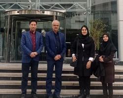 بازدید اعضای هیئت علمی علوم پزشکی وارستگان از شرکت آب و فاضلاب مشهد