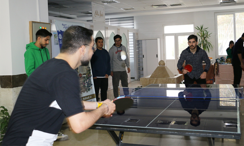 برگزاری مسابقات تنیس روی میز آقایان