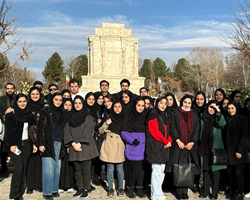 برگزاری بازدید علمی از آرامگاه فردوسی