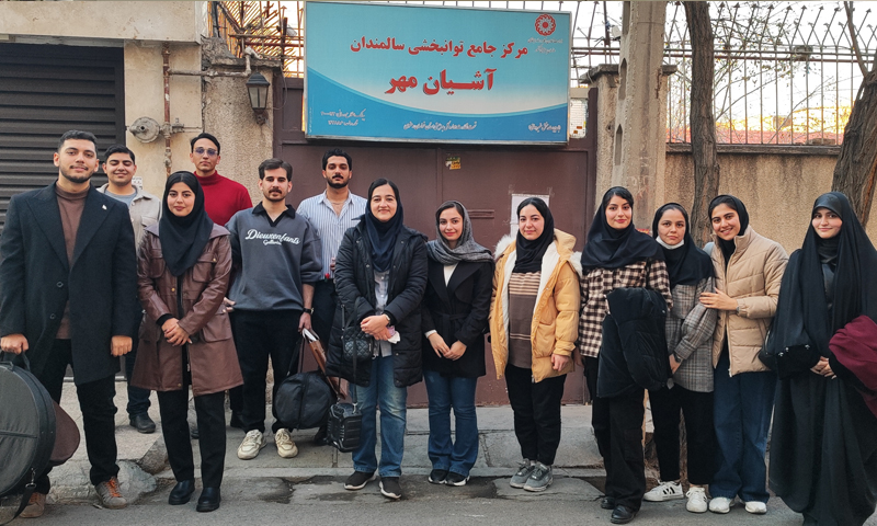 برگزاری مراسم جشن یلدا در خانه سالمندان