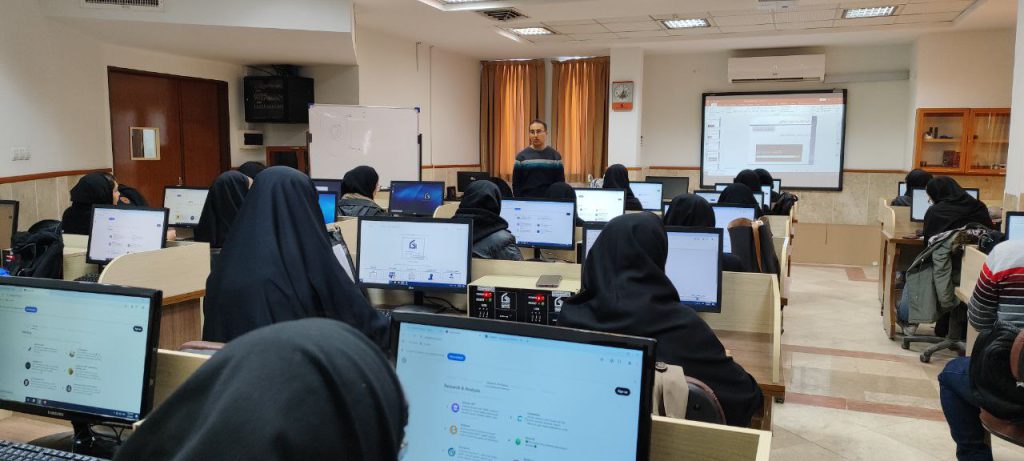 کارگاه آموزشی استفاده از ابزارهای هوش مصنوعی در پژوهش
