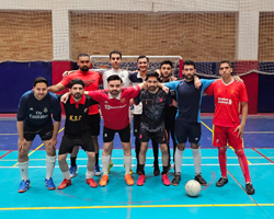 برگزاری بازی دوستانه فوتسال