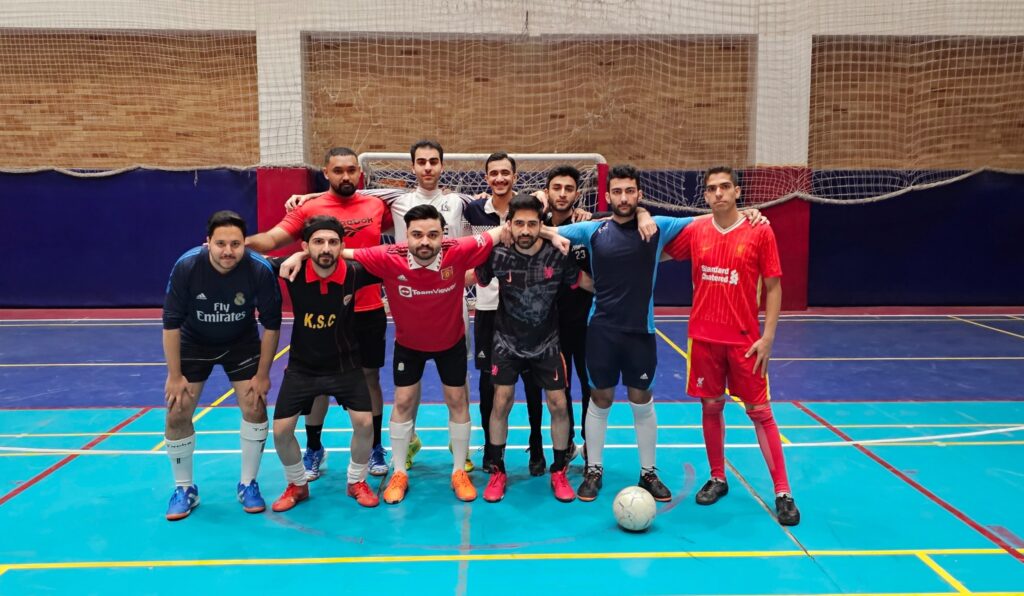  برگزاری بازی دوستانه فوتسال توسط معاونت فرهنگی دانشجویی و با همکاری کانون جوی لند