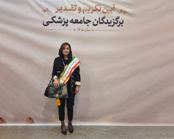 دکتر منیر دهری برگزیده جامعه پزشکی